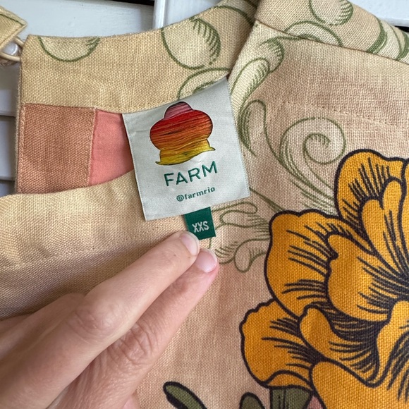 Farm Rio Linen Top - Picture 4 of 5